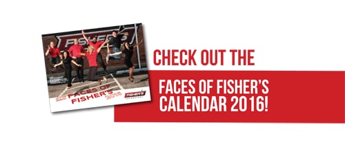 2016 Faces of Fisher's Calendar