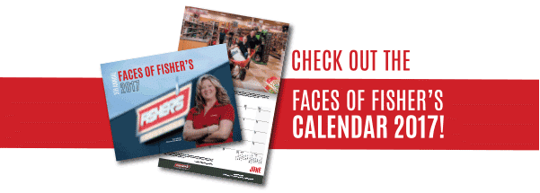 Faces of Fisher's Calendar Debut!