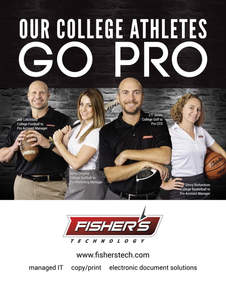 Fisher's College Athletes Go Pro!