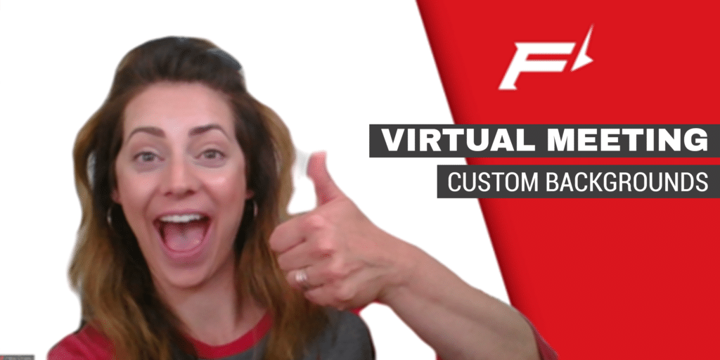 virtual meeting custom background