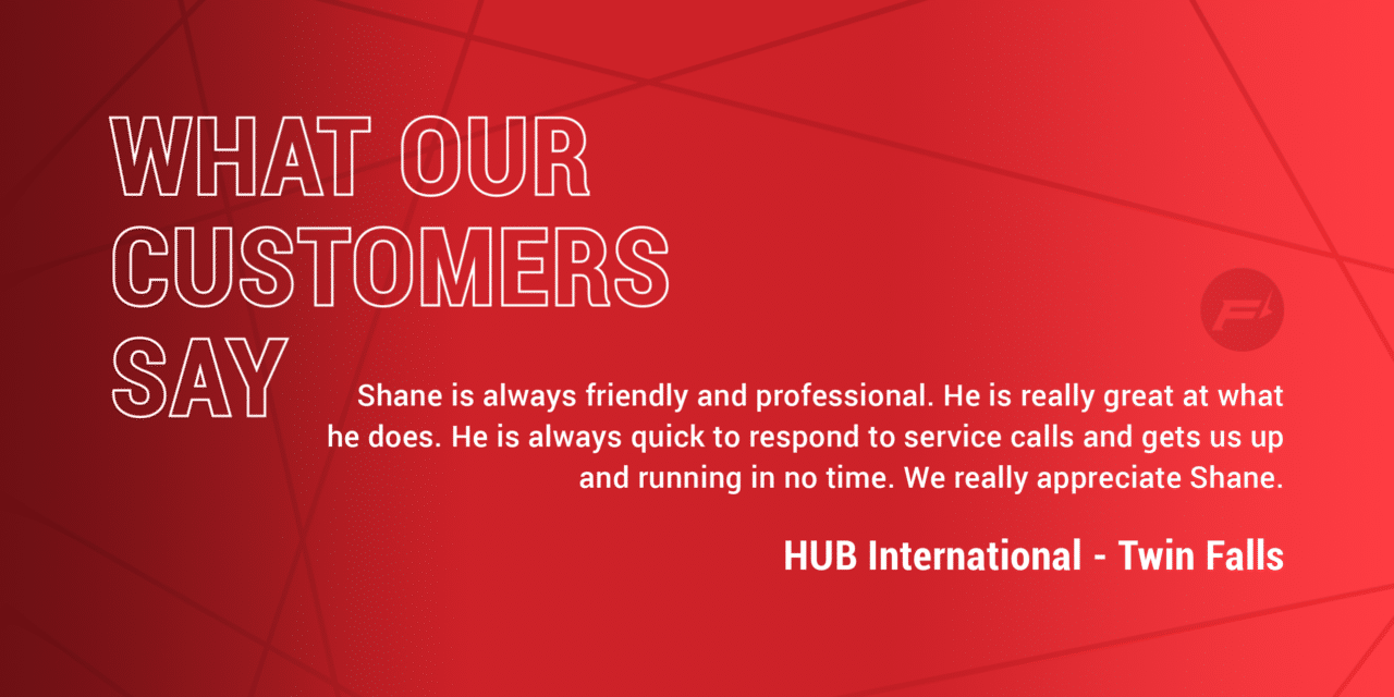 Fishers Testimonial - HUB Twin Falls Fishers Testimonial - HUB Twin Falls