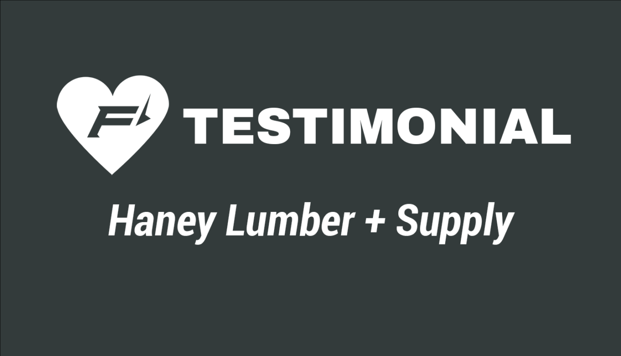 Fishers Testimonial - Haney Lumber & Supply Fishers Testimonial - Haney Lumber & Supply