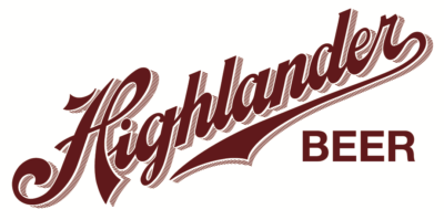 HIGHLANDER BEER BACKLESS LOGO