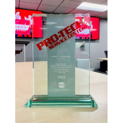 Pro-Tech Service Center 2021 Award