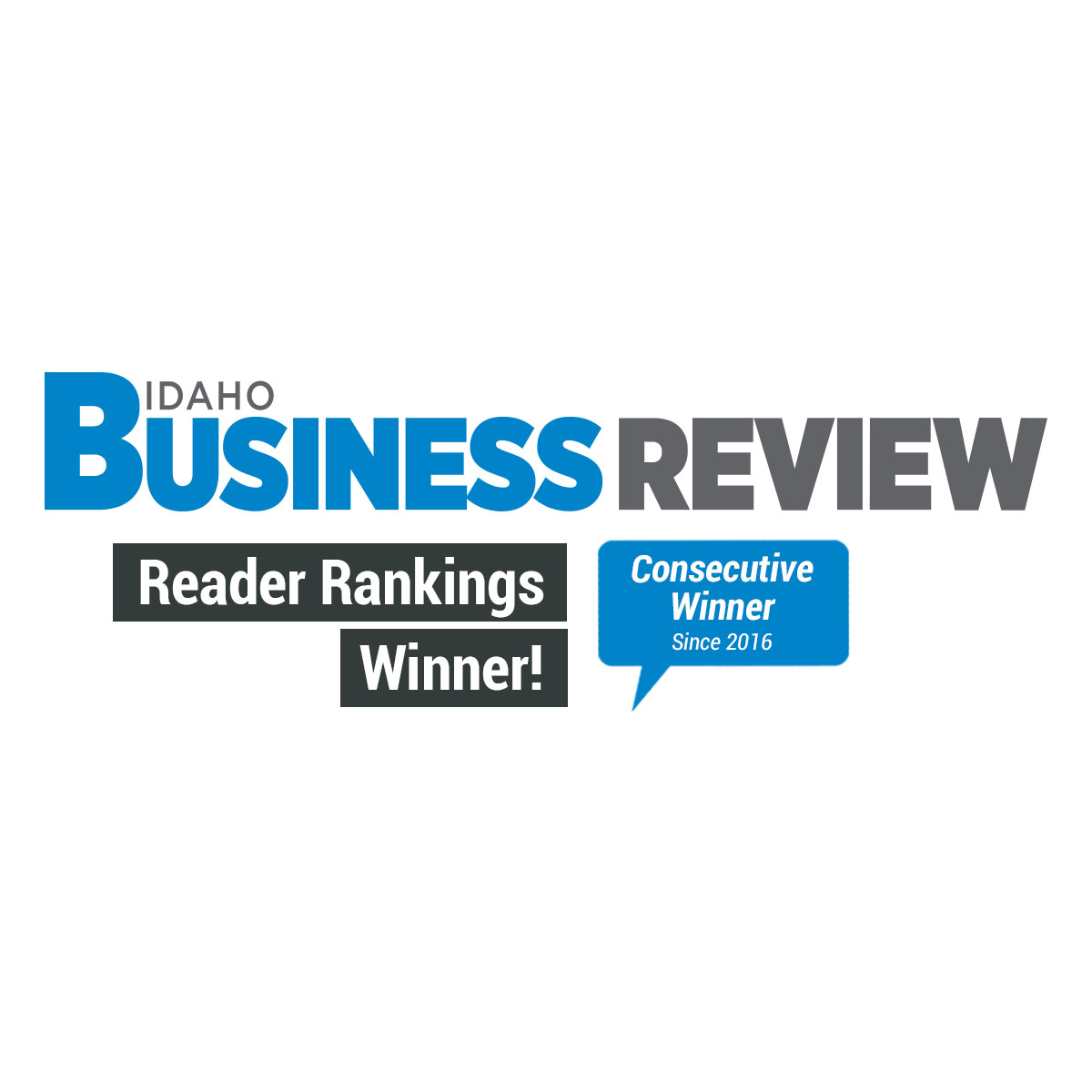 Idaho Business Review Reader Rankings Winner