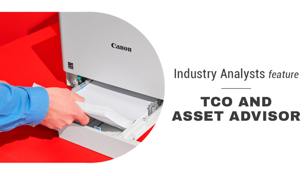 industry analysts feature tco and asset advisor