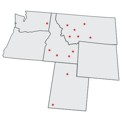 Fisher's Geographical Footprint - 8-22