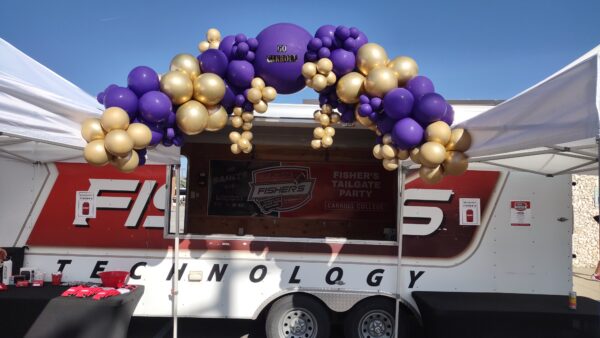 carrollcollege tailgate 2023 balloondisplay