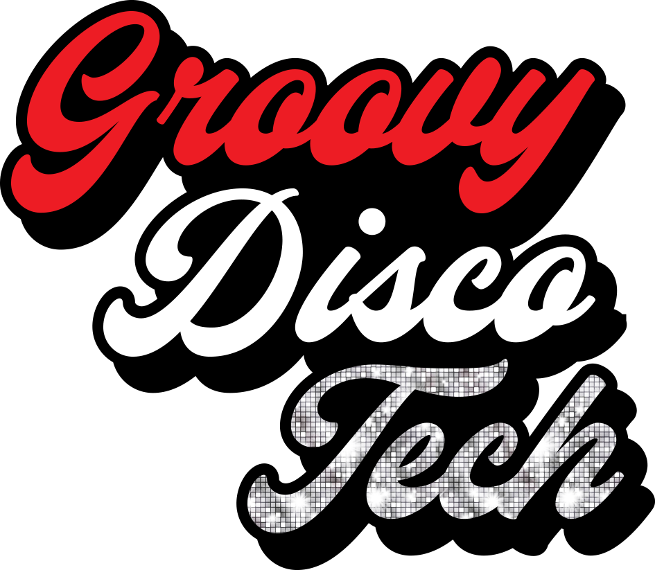 groovy disco tech text groovy disco tech text