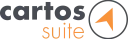 Cartos Suite logo with orange arrow