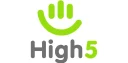 High5 logo with stylized green hand symbol